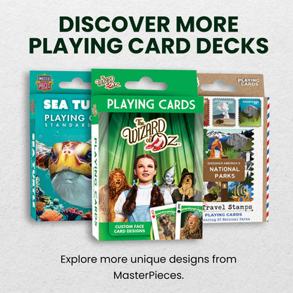 MasterPieces Officially Licensed Wizard of Playing Cards - 54 Card Deck for Adults