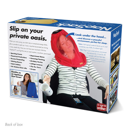 Prank-O Nap Sack Prank Gift Box – Funny Empty Gag Gift Packaging for White Elephant, Christmas & Office Parties, Hilarious Joke Gift Box to Hide Real Presents for Friends & Family
