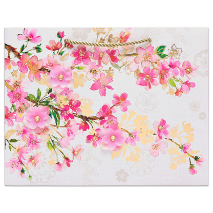Papyrus 13" Large Gift Bag (Graceful Bloom) for Weddings, Bridal Showers, Birthdays and All Occasions (1 Bag)
