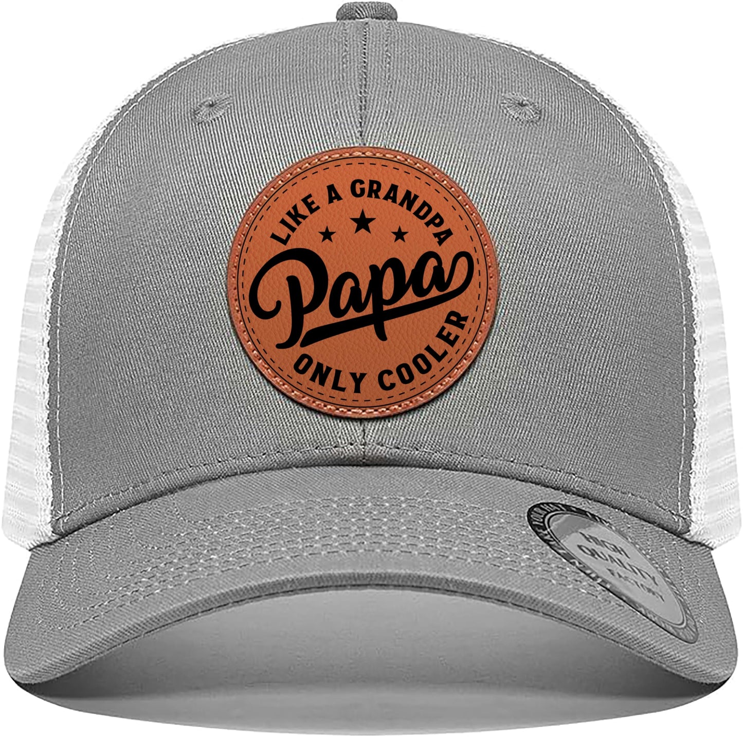 Men Hat Baseball Cap Christmas Fathers Day Birthday, Gifts for Men Trucker Grey Baseball Cap