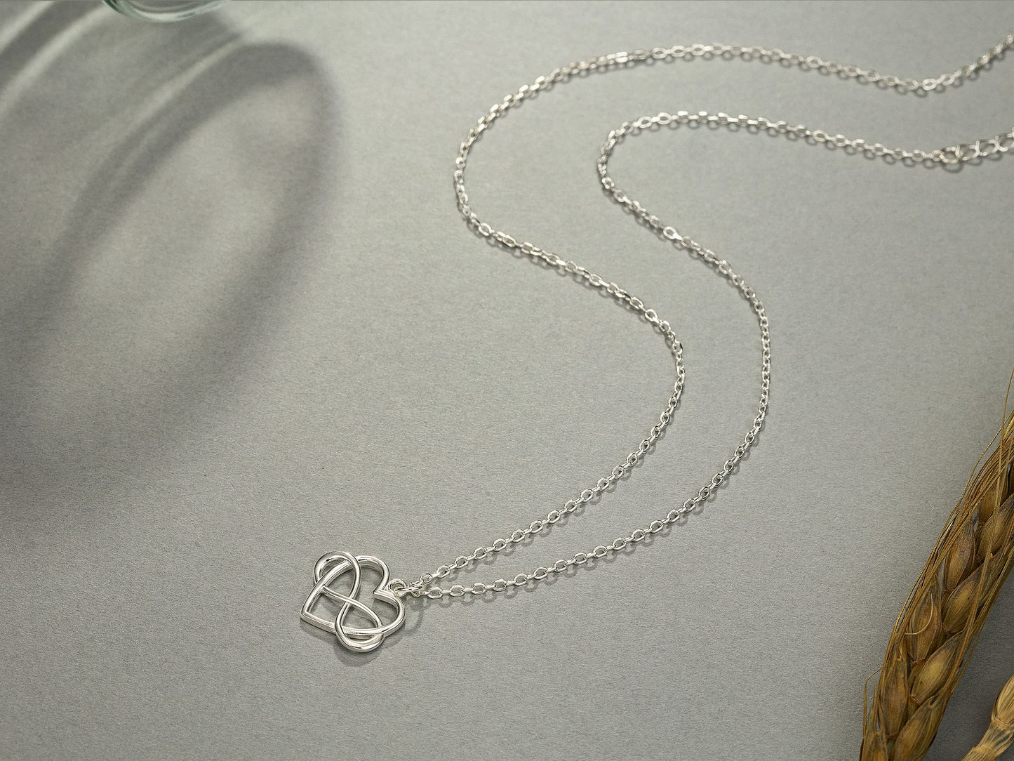 RareLove Aunt Gifts - Niece Gifts from Auntie 925 Sterling Silver Tiny Infinity Heart Necklaces for Women,Aunt Niece Necklace
