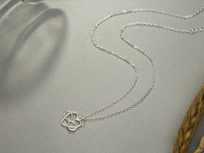 RareLove Aunt Gifts - Niece Gifts from Auntie 925 Sterling Silver Tiny Infinity Heart Necklaces for Women,Aunt Niece Necklace
