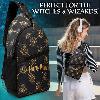 Get Trend Harry Potter Gifts Crossbody Bags for Girls Teens Women | Hello Kitty Cute Kawaii Sling Travel Bag for Phone Money