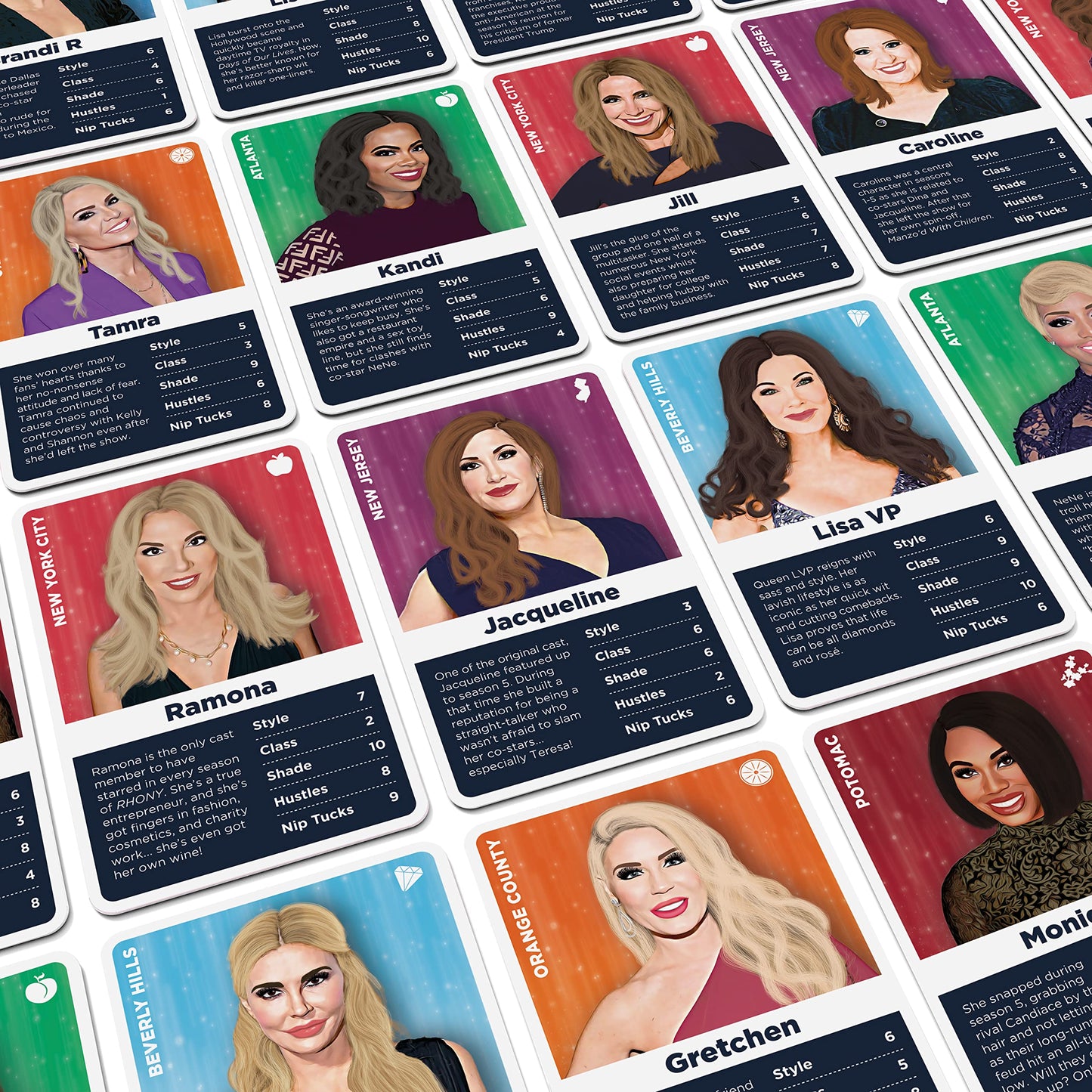 Bubblegum Stuff Ultimate Housewives - Trumps Card Game - Win Every Housewife to Win The Game - Funny Gifts for Her - Funny Gifts for Him - Suitable for Adults and Teenagers