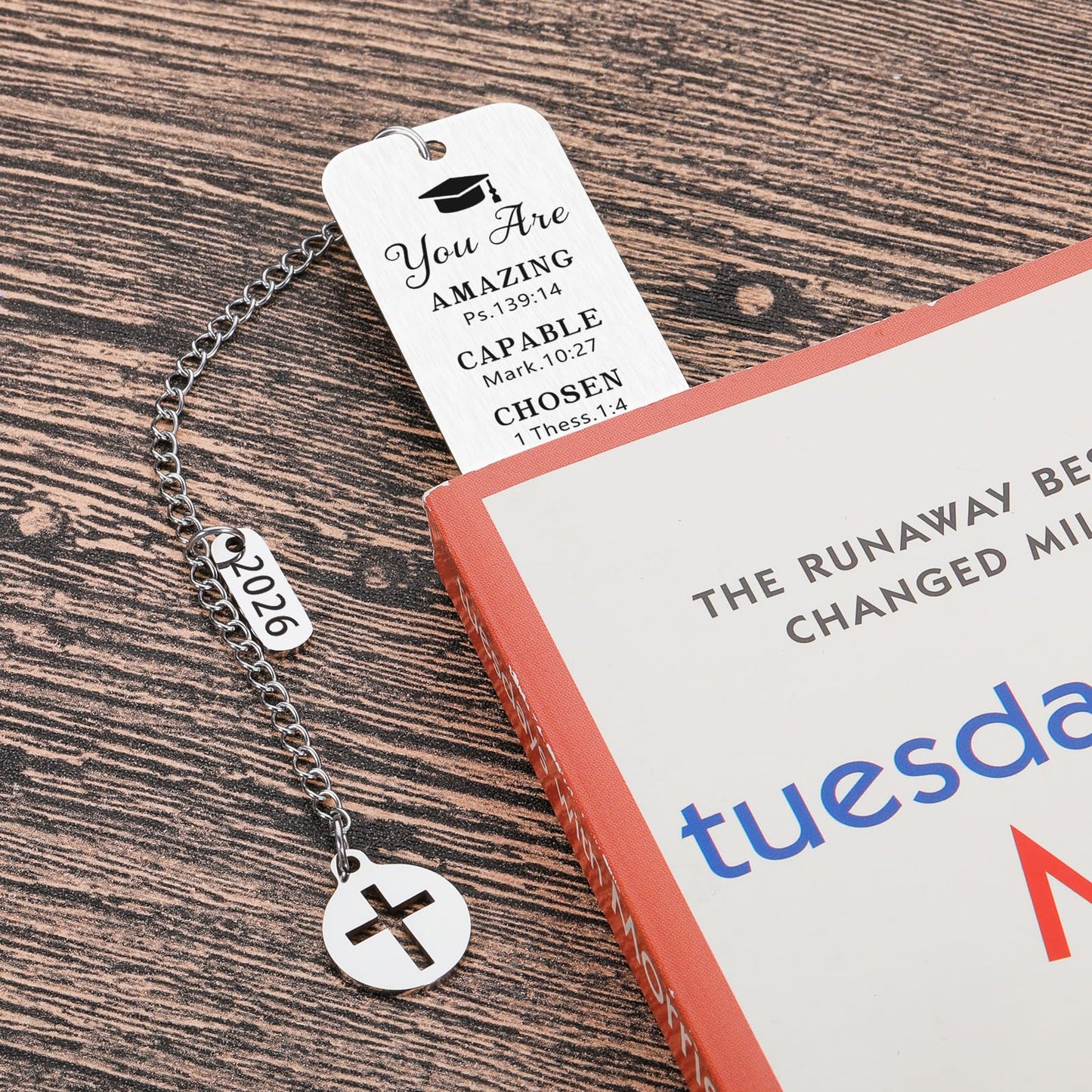Graduation Gifts for Him Her Class of 2026 Christian Religious Catholic Gifts Inspirational Bookmark Seniors 2026 College High Middle School Students Nursing Grad Gifts for Women Men Graduates Gifts