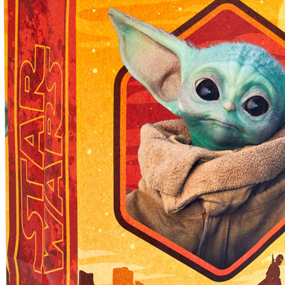 Hallmark Star Wars The Mandalorian 13" Large Gift Bag Bundle (3 Bags: Baby Yoda, The Mandalorian, Grogu) for Birthdays, Christmas, Father's Day, May the 4th