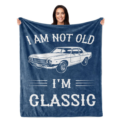 Gifts for Men, Funny Gifts for Men, Fathers Day Birthday Gift for Him, Best Older Man Gift Ideas, Unique Present for Male Grandpa Dad Husband, Cool Retirement Present for Man 60"X50" Blanket