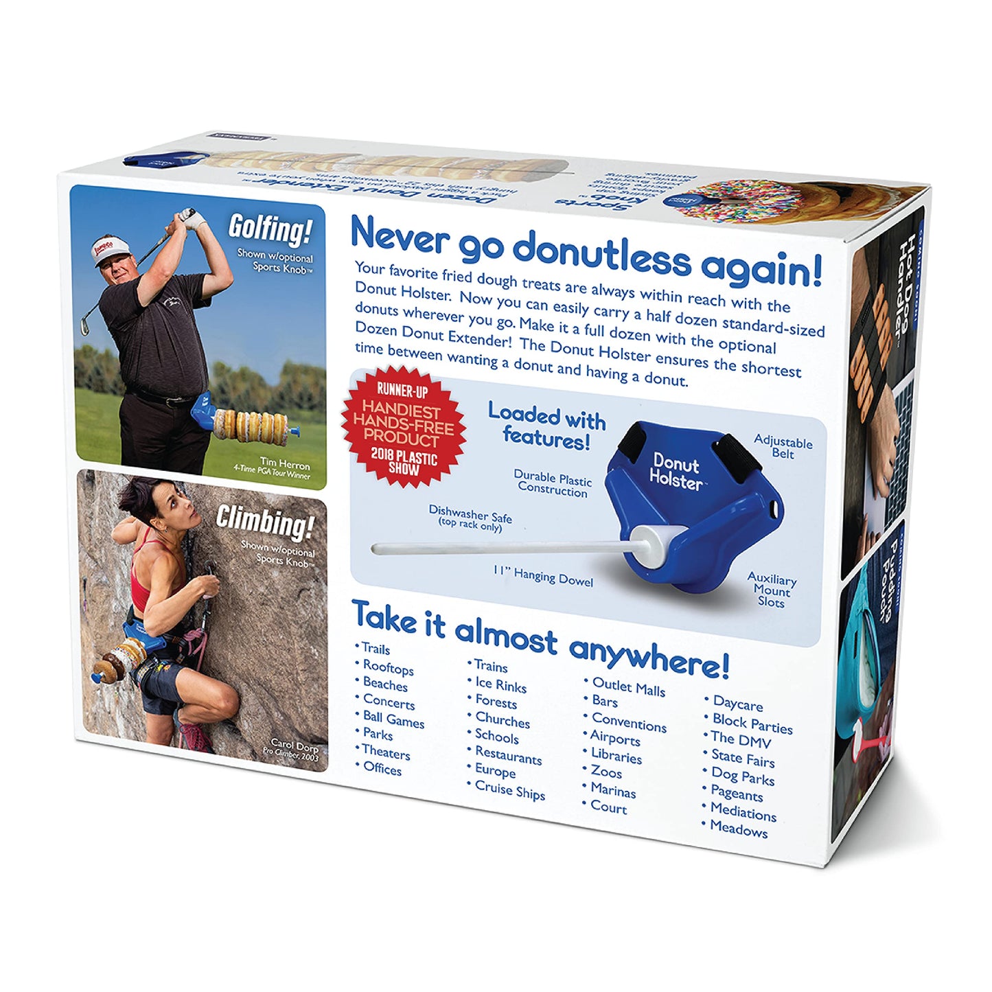 Prank-O Donut Holster – Funniest Prank Gift Box | Hilarious Empty Gag Gift for White Elephant & Christmas 2026 | Funny Gift Box for Coworkers, Friends & Men Who Have Everything, As Seen on Shark Tank