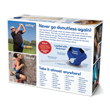 Prank-O Donut Holster – Funniest Prank Gift Box | Hilarious Empty Gag Gift for White Elephant & Christmas 2026 | Funny Gift Box for Coworkers, Friends & Men Who Have Everything, As Seen on Shark Tank