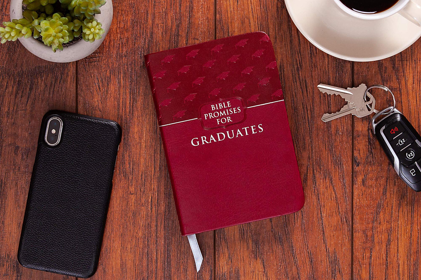 Bible Promises for Graduates (Raspberry, Faux Leather) – A Powerful Bible Promise Book for Graduates, Perfect Gift for Graduation Parties, Birthdays, Holidays, and More