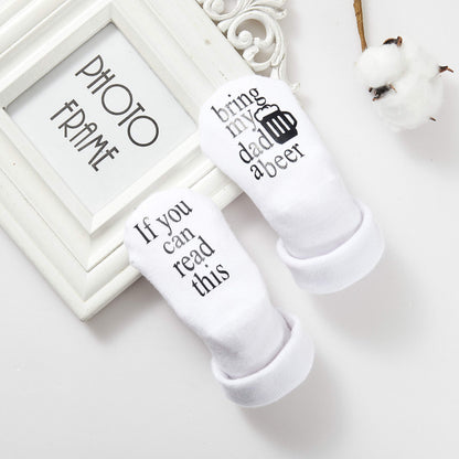 Mothers Day Gift: Unisex Baby Socks - Gifts for Mom to Be, Baby Girls or Boys
