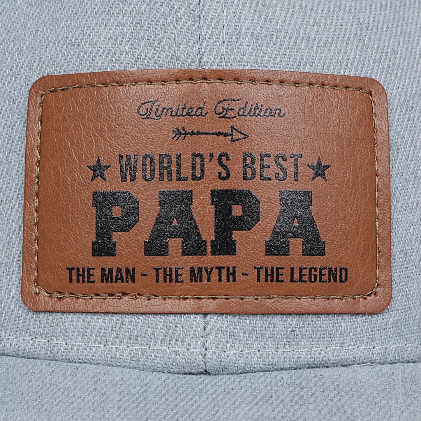 Men's Hat Gifts - Men Cap Gifts for Christmas Father's Day Birthday Trucker Hat Leather Pattern Baseball Cap