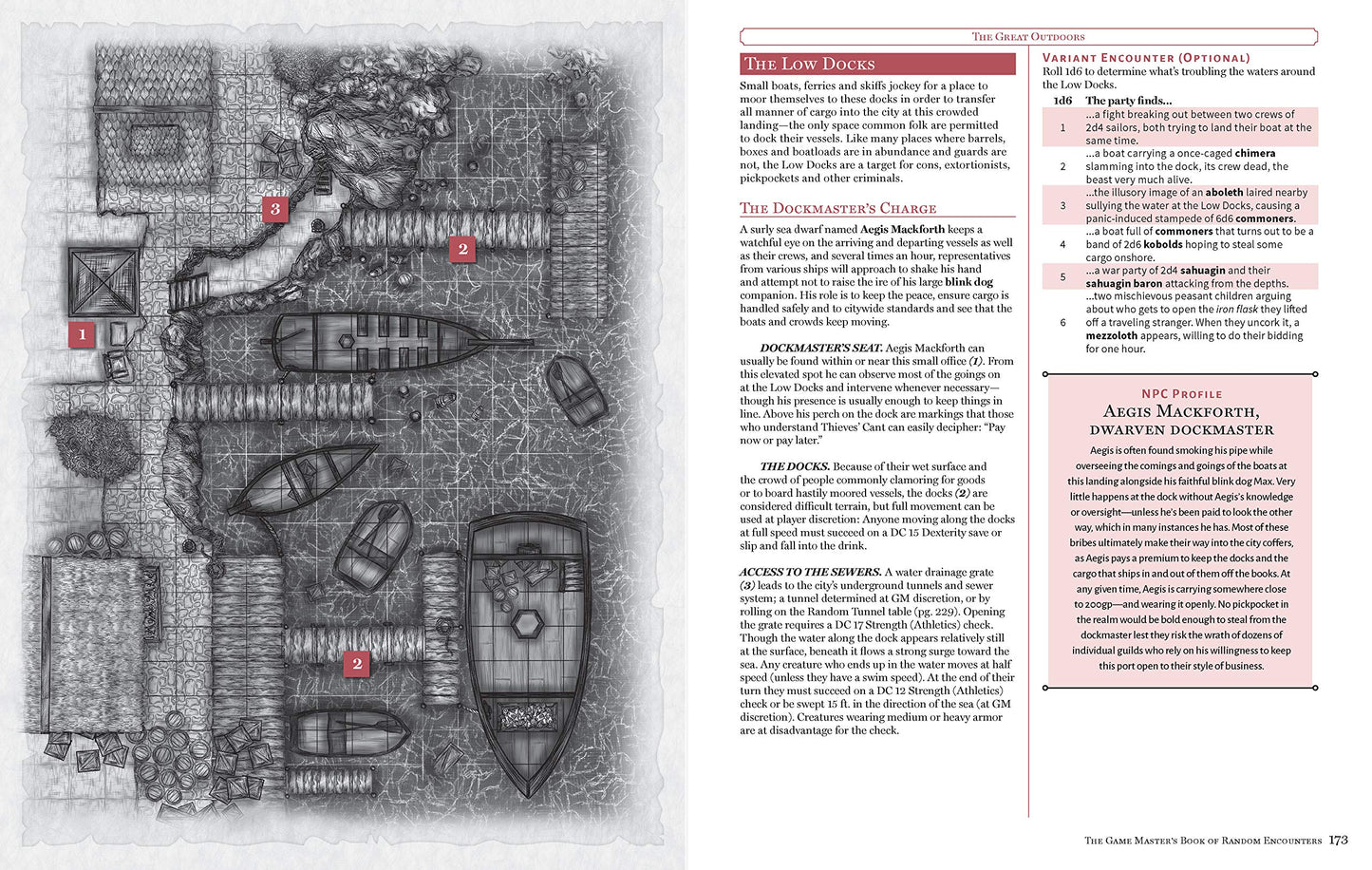 The Game Master's Book of Random Encounters: 500+ customizable maps, tables and story hooks to create 5th edition adventures on demand (The Game Master Series)
