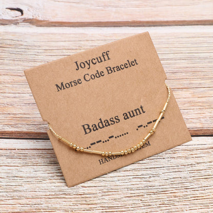 Best Friend Birthday Gifts Morse Code Bracelets For Women Mothers Day Birthday Christmas Gifts For Sister Daughter Grandmother Stainless Steel Jewelry Friendships Inspirational Gifts For Women