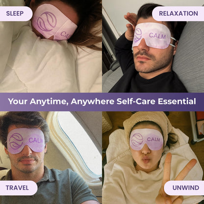 Body Restore Heated Eye Mask for Dry Eyes 5 Pack – Fathers Day Gift for Dad, Birthday Gifts for Women and Men, Self Heating Warm Compress, Relaxation – Variety