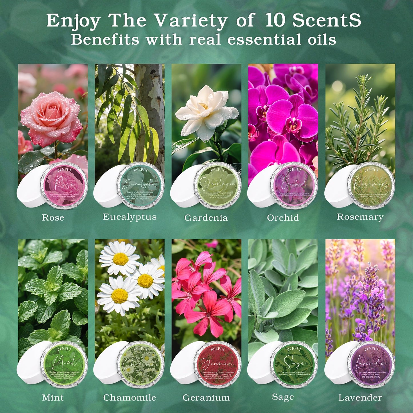 Shower Steamers Aromatherapy Birthday Gifts for Women - 10 Pack,Gifts for Wife Mothers Daughter Sister Stress Relief & Deep Relaxation Self Care Home Spa Essential