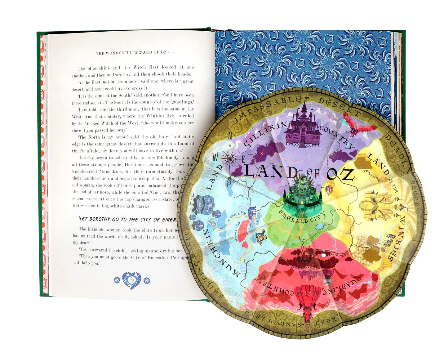 The Wonderful Wizard of Oz Interactive (MinaLima Edition): A Vivid Illustrated Edition of the Classic Children's Novel (Minalima Classics)
