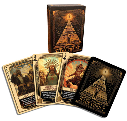 Book of Mormon Character Playing Cards - Features 54 Iconic Book of Mormon Characters with Beautiful Artwork and Poetry