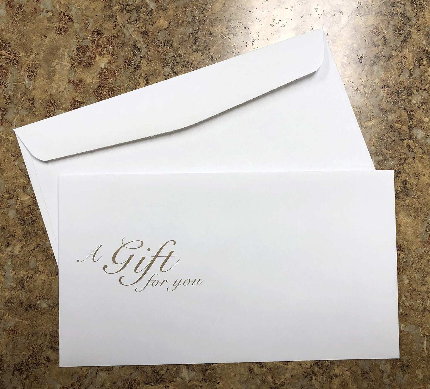 Blank Gift Certificates 25set, gift certificate for business, Gift-Blossoms-PP, Comes with Free matching Envelopes, Sequential Numbering Printing