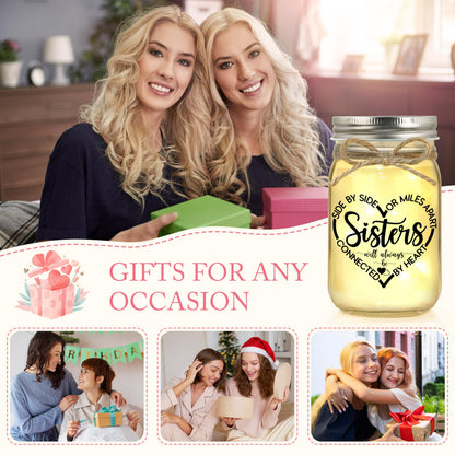 Sister Birthday Gifts, Mothers Day Gifts for Sister Christmas Valentines Day Sisters Sis Gift