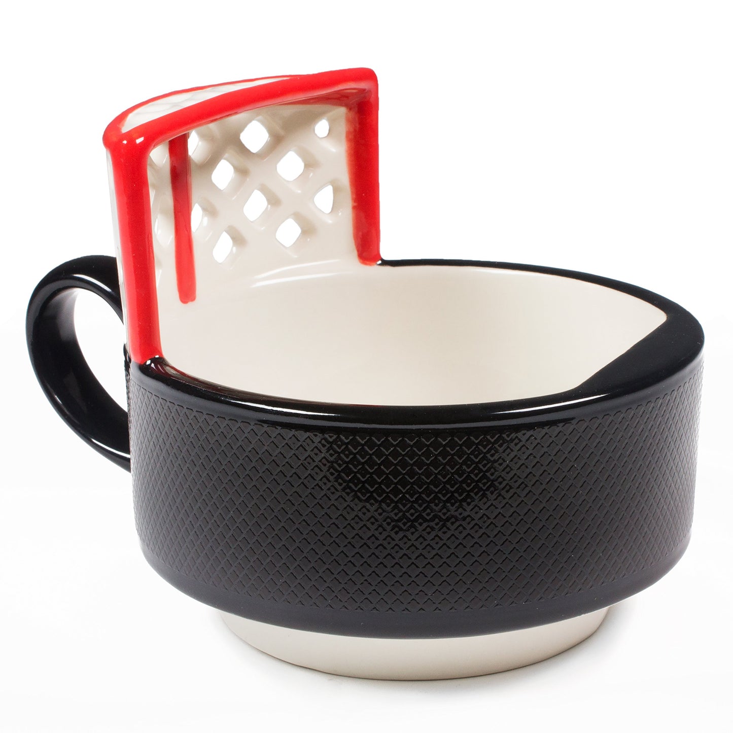 MAX'IS Creations The Hockey Mug with a Net - Sports Hockey Gifts for Boys 8-12 Men Girls Mom Game Gift, Novelty Funny Coffee Mugs, 14oz