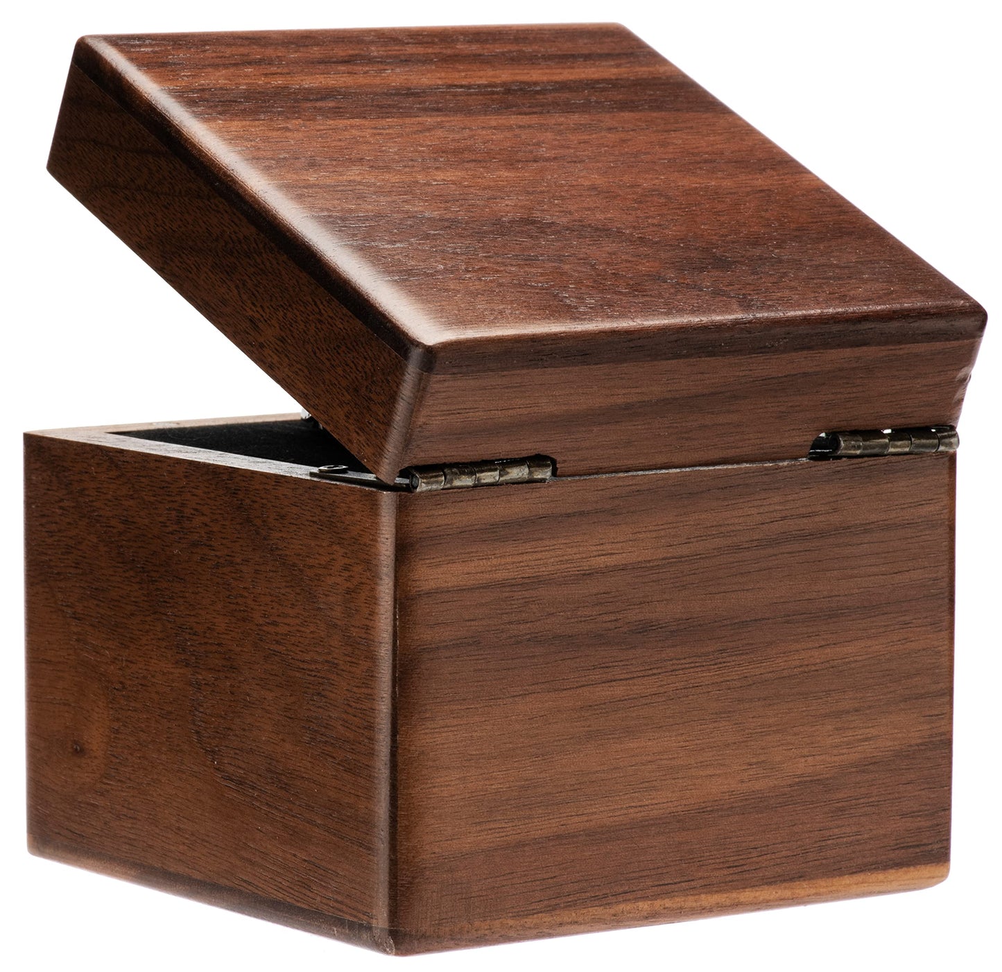 Single Walnut Wooden Watch Box Watch Storage Travel Case Organizer for Men and Women Wristwatch Display Box Holder