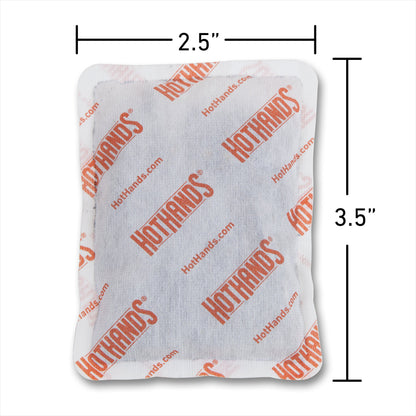 HotHands Body & Hand Super Warmers - Long Lasting Natural Odorless Air Activated Warmers - Up to 18 Hours of Heat - 3 Individual Warmers