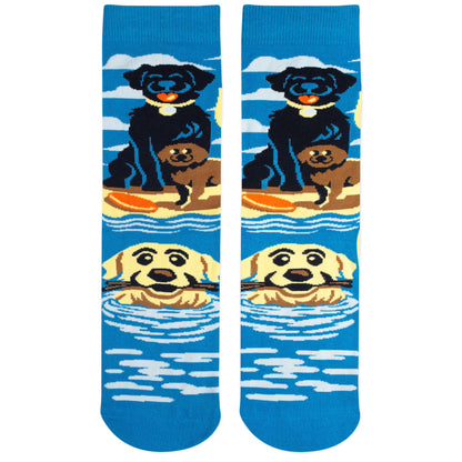 Lavley Dog Owner Socks - Funny Pet Gift Socks for Dog Moms and Dads - Great Gift for Dog Lovers, Birthdays, Daily Wear