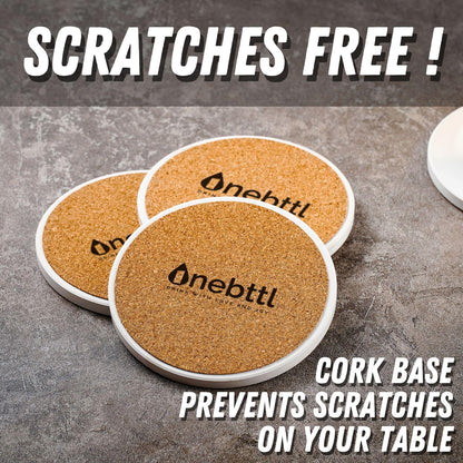 Onebttl Michigan Gifts Coasters Set of 6 with Holder - State Souvenir Housewarming Home Decor - Moving Away Homesick Gift for Women Men