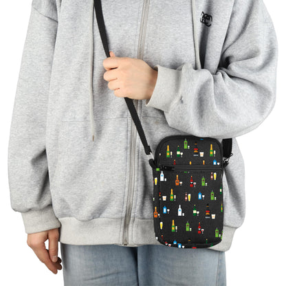 MBMSO Bartender Crossbody Bag the Secret Ingredient is Alcohol Themed Gifts for Alcohol Lovers Cocktail Small Crossbody Purse