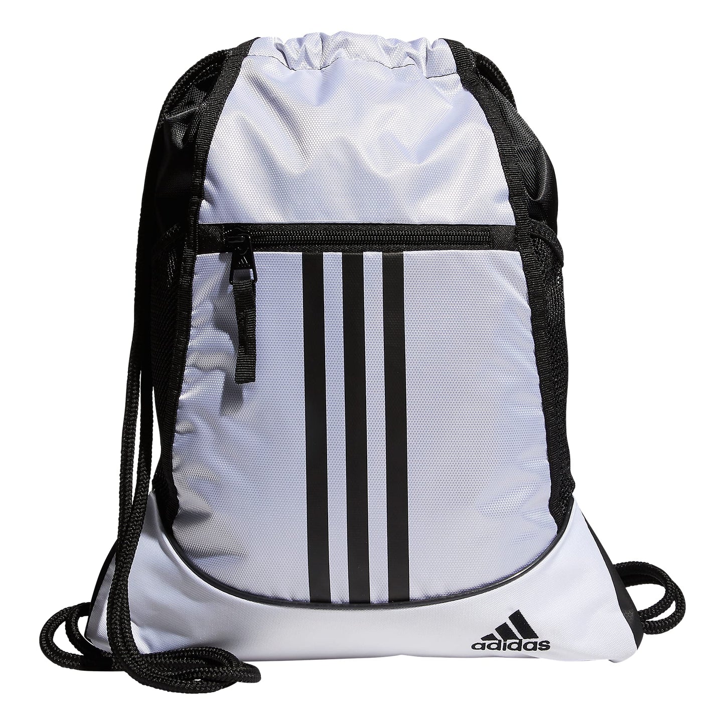 adidas Alliance Sackpack – Drawstring Backpack for Sports, Small Gym Bag