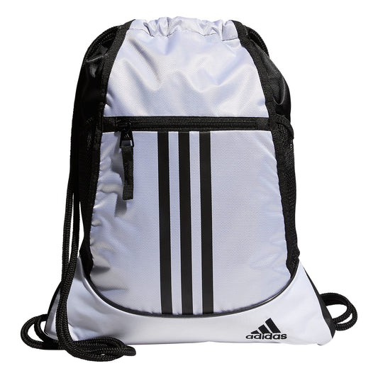 adidas Alliance Sackpack – Drawstring Backpack for Sports, Small Gym Bag