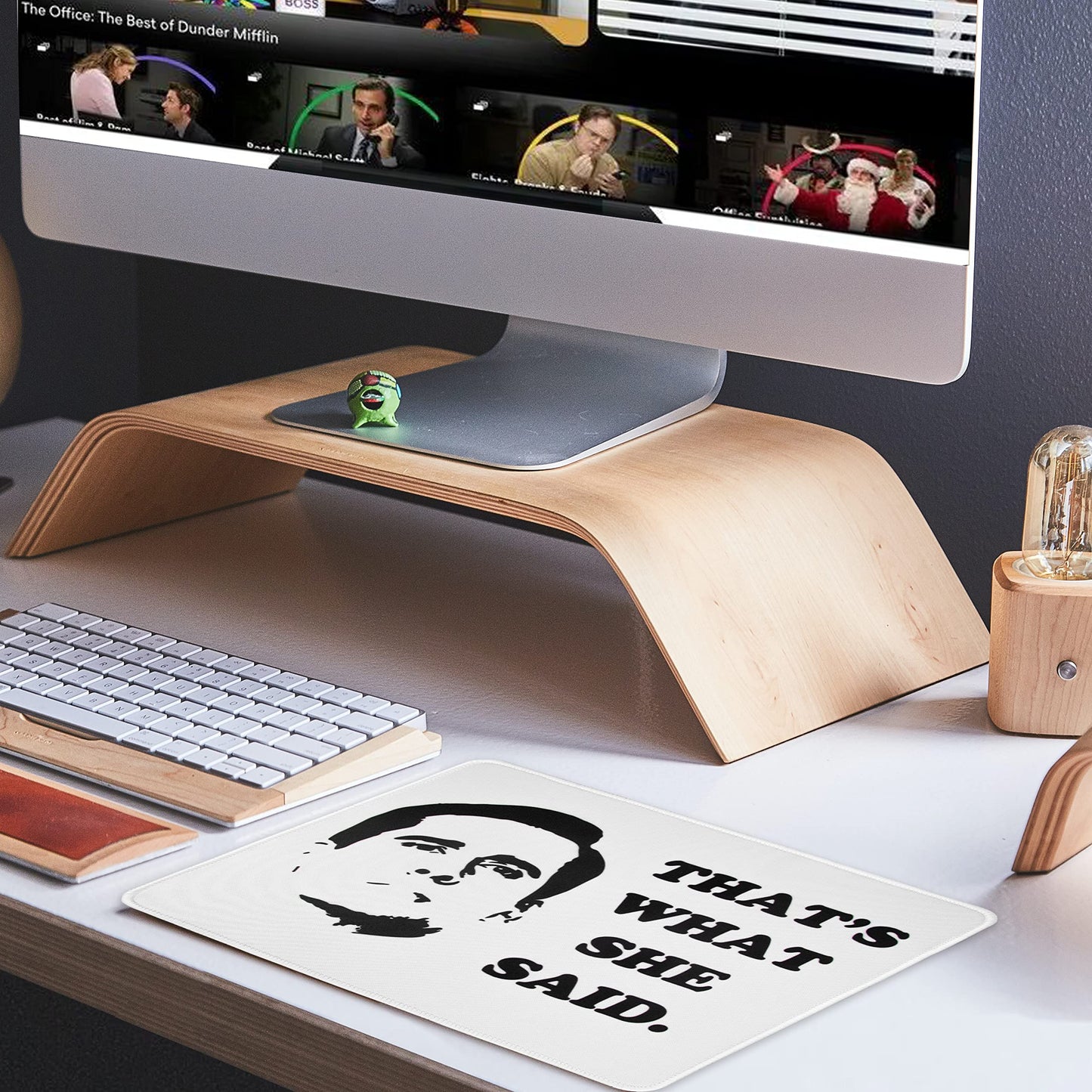 The Office Merchandise Mouse Pad for Desk or Gaming, Funny Gifts for Coworkers, Fans of The Office TV Show, Michael Scott