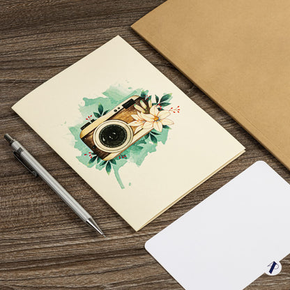 Rykamia Vintage Camera Pop Up Card - Blank & Photography Birthday & Thank You Card for Photographers - Camera Gift