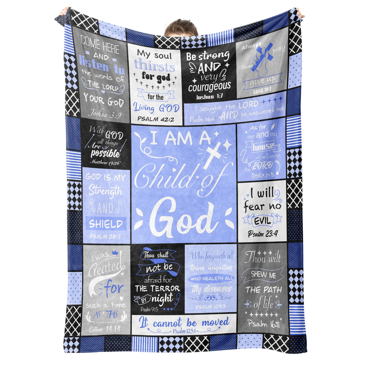 Fathers Day Blankets for Christian,Christian Gifts for Men,Religious Gifts for Men,Gifts for Christians Men,Mens Christian Gifts,Faith Gifts for Mens,Christian Gifts for Fathers Day Blanket 50"x60"