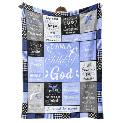 Fathers Day Blankets for Christian,Christian Gifts for Men,Religious Gifts for Men,Gifts for Christians Men,Mens Christian Gifts,Faith Gifts for Mens,Christian Gifts for Fathers Day Blanket 50"x60"