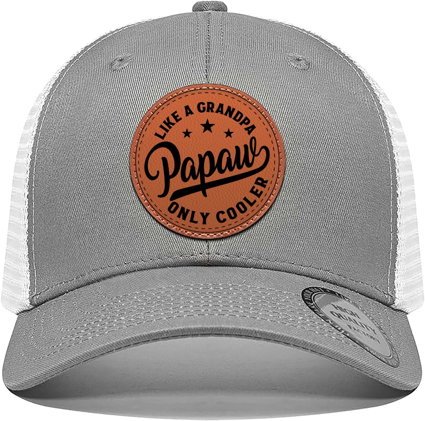 Men Hat Baseball Cap Christmas Fathers Day Birthday, Gifts for Men Trucker Grey Baseball Cap