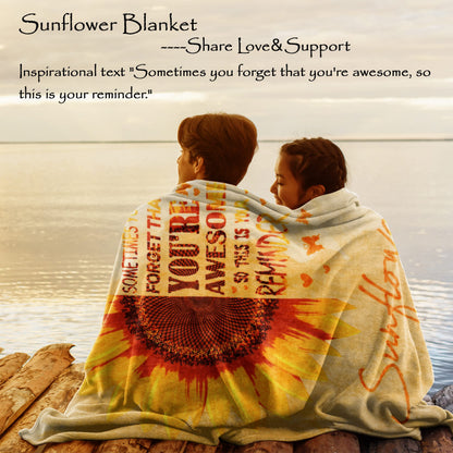 Sunflower Gifts for Women Sending Sunshine Gift-Mom Gifts for Mothers Day-Unique Birthday -Thank-Self Care Package-Get Well Gift-Inspirational Spa Gift Basket for Mom Grandma Wife Friends Sister