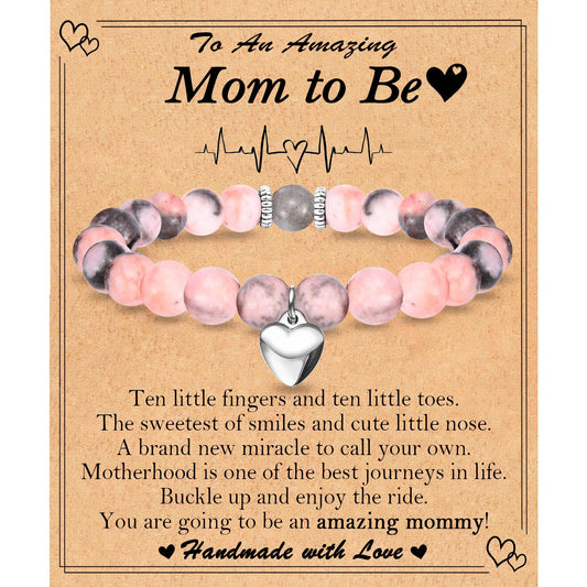 Gifts for Mom Wife Grandma New Mom to Be Bonus Mom Sister Dog Mom Aunt Stepmom Mother-in-Law Daughter Daughter-in-Law, Mothers Day Graduation Christmas Valentines Day Bracelet Gift for Women Her