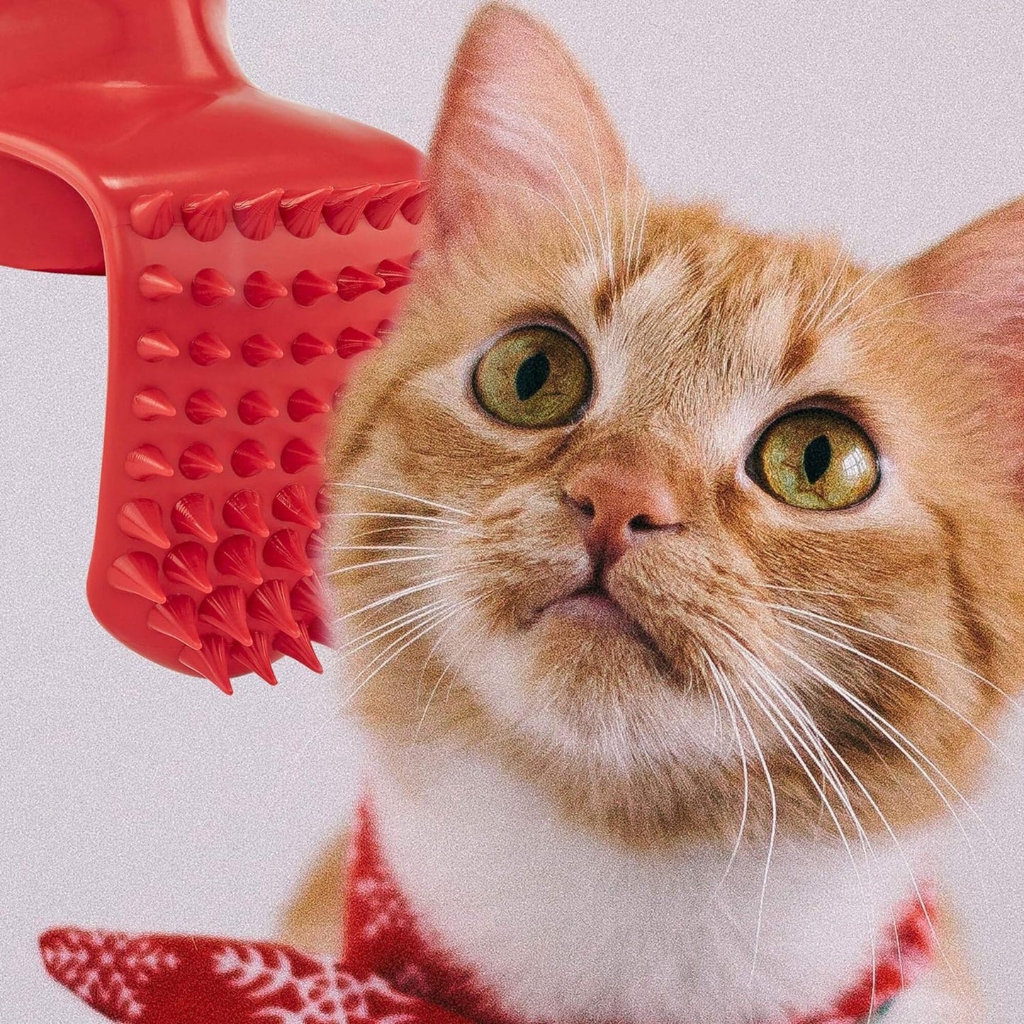 Lick'em Tongue Cat Brush – Funny Novelty White Elephant Gag Gift for Cat Lovers