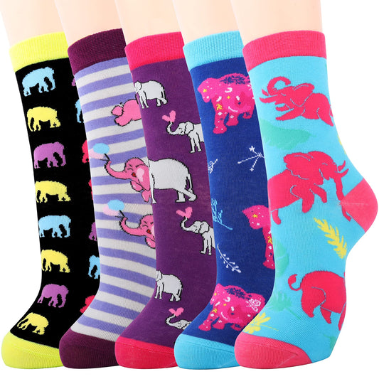 Jeasona Cute Cat Gifts for Women Animal Cat Socks Wife Mom Girlfriend Daughter