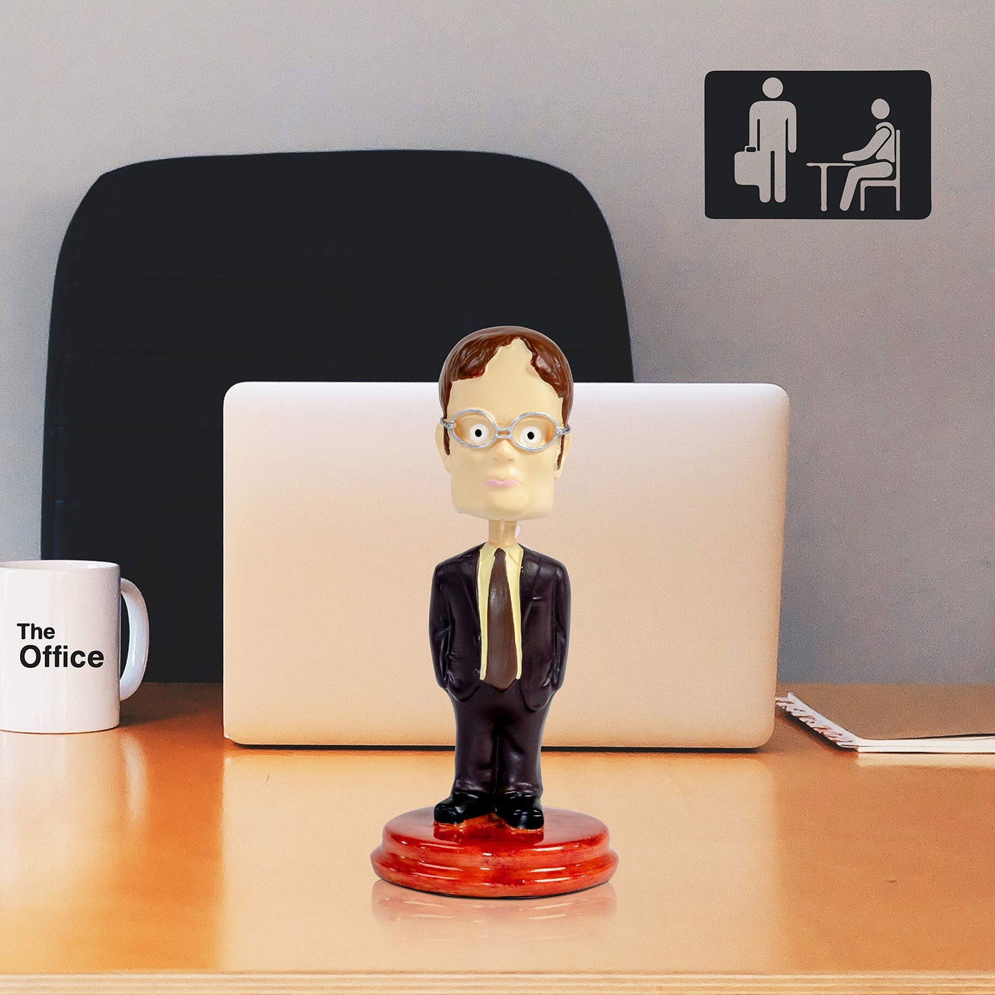 Scott's Tots Dwight Schrute Bobblehead from The Office - The Ultimate Merchandise for The Office Fans - The Office Gifts