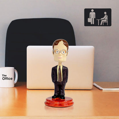 Scott's Tots Dwight Schrute Bobblehead from The Office - The Ultimate Merchandise for The Office Fans - The Office Gifts