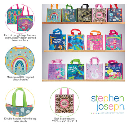 Stephen Joseph unisex child Stephen Joseph Gifts Medium Recycled Gift Bag, UNICORN, Medium US