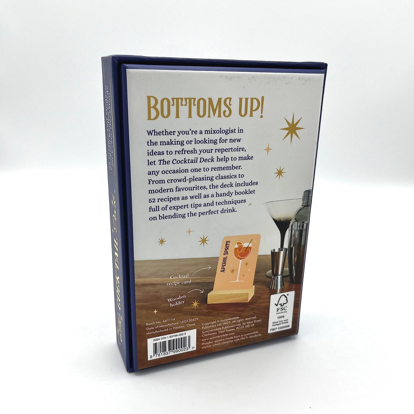 The Cocktail Deck: 52 Classic and Modern Cocktail Recipe Cards for Every Occasion