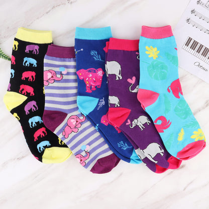 Jeasona Cute Cat Gifts for Women Animal Cat Socks Wife Mom Girlfriend Daughter