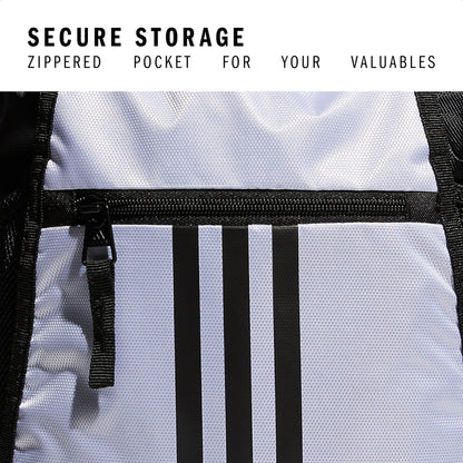 adidas Alliance Sackpack – Drawstring Backpack for Sports, Small Gym Bag