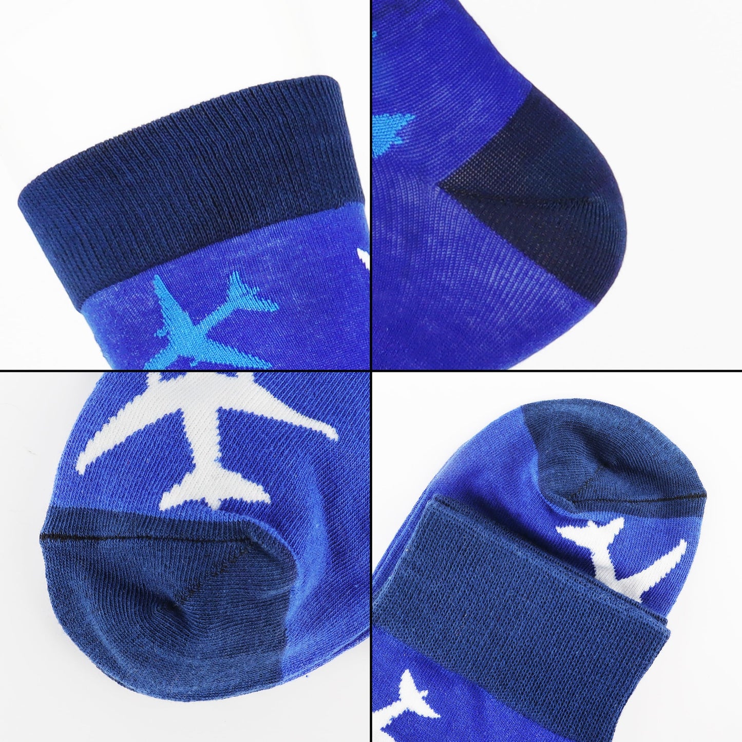 Jeasona Mens Funny Fun Crazy Funky Dress Crew Socks Gifts for Men Dad Grandpa