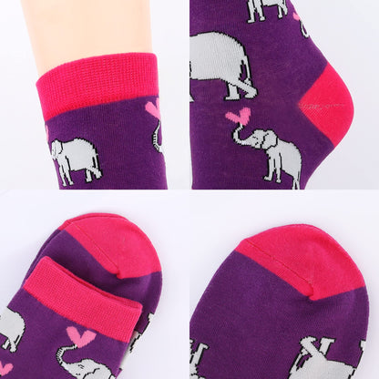 Jeasona Cute Cat Gifts for Women Animal Cat Socks Wife Mom Girlfriend Daughter