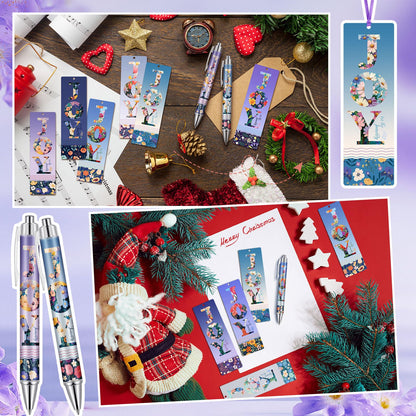 Gersoniel 36pcs/12sets Christian Mothers Day Gifts Bulk for Church Happy Mother's Day Bible Verse Bookmark Ballpoint Joy in The Journey Religious Christian Gifts for Women for Mom Gift Prayer Supplies